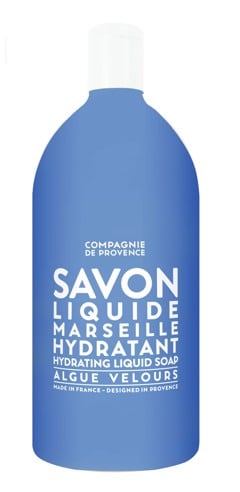 COMPAGNIE DE PROVENCE - Flydende Marseille Sæbe Velvet Seaweed Genopfyld 1000 ml