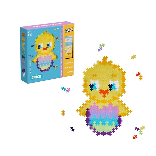 Plus-Plus - Puzzle By Number Chick 250pcs (3964)