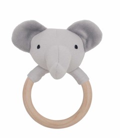 Jabadabado - Rattle ring elephant - (JA-N0111)