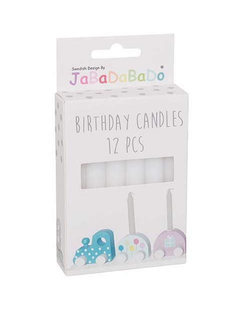 Jabadabado - Stearinlys til fødselsdagstog - (JA-R15053)