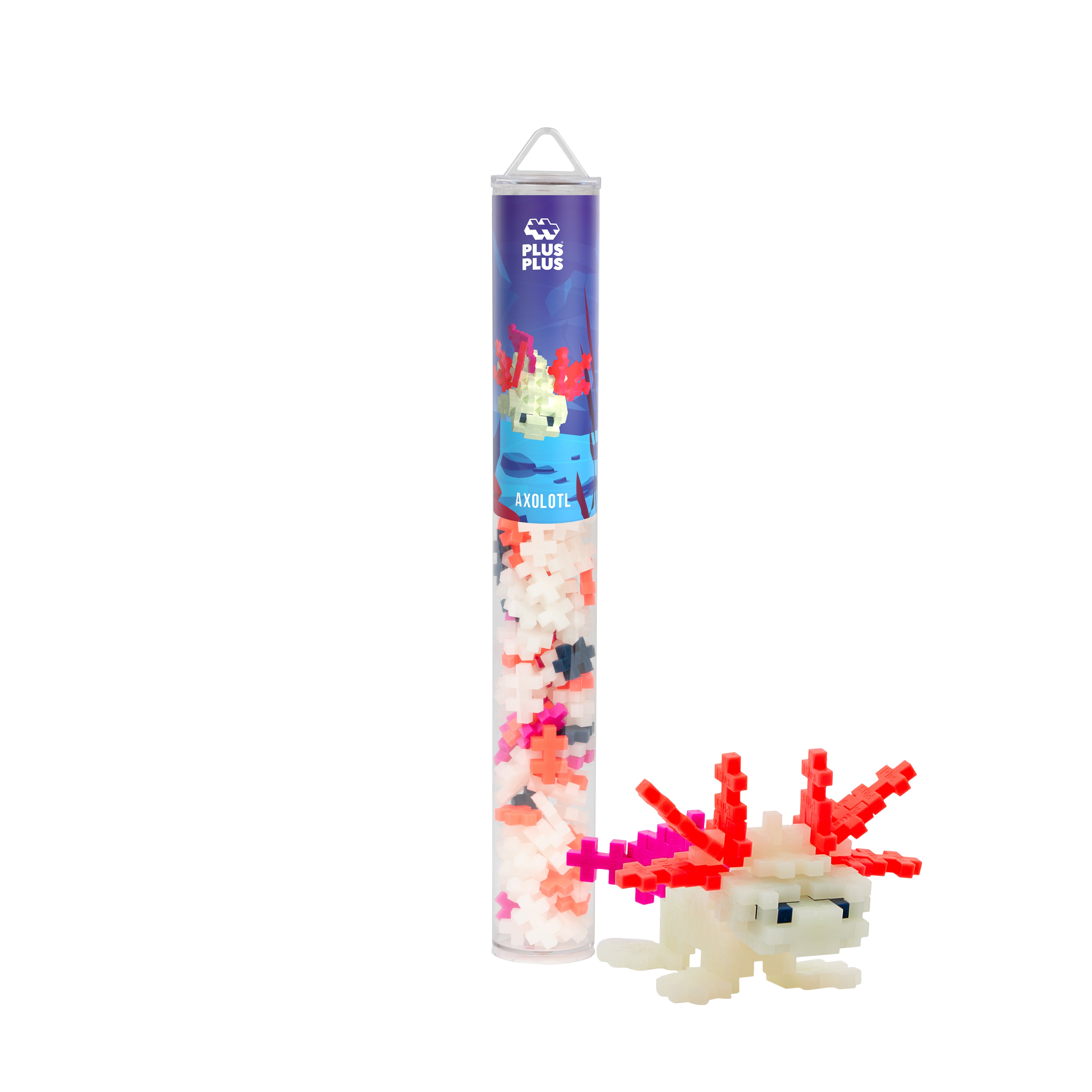 Plus-Plus – Axolotl / 100 stk. Rør