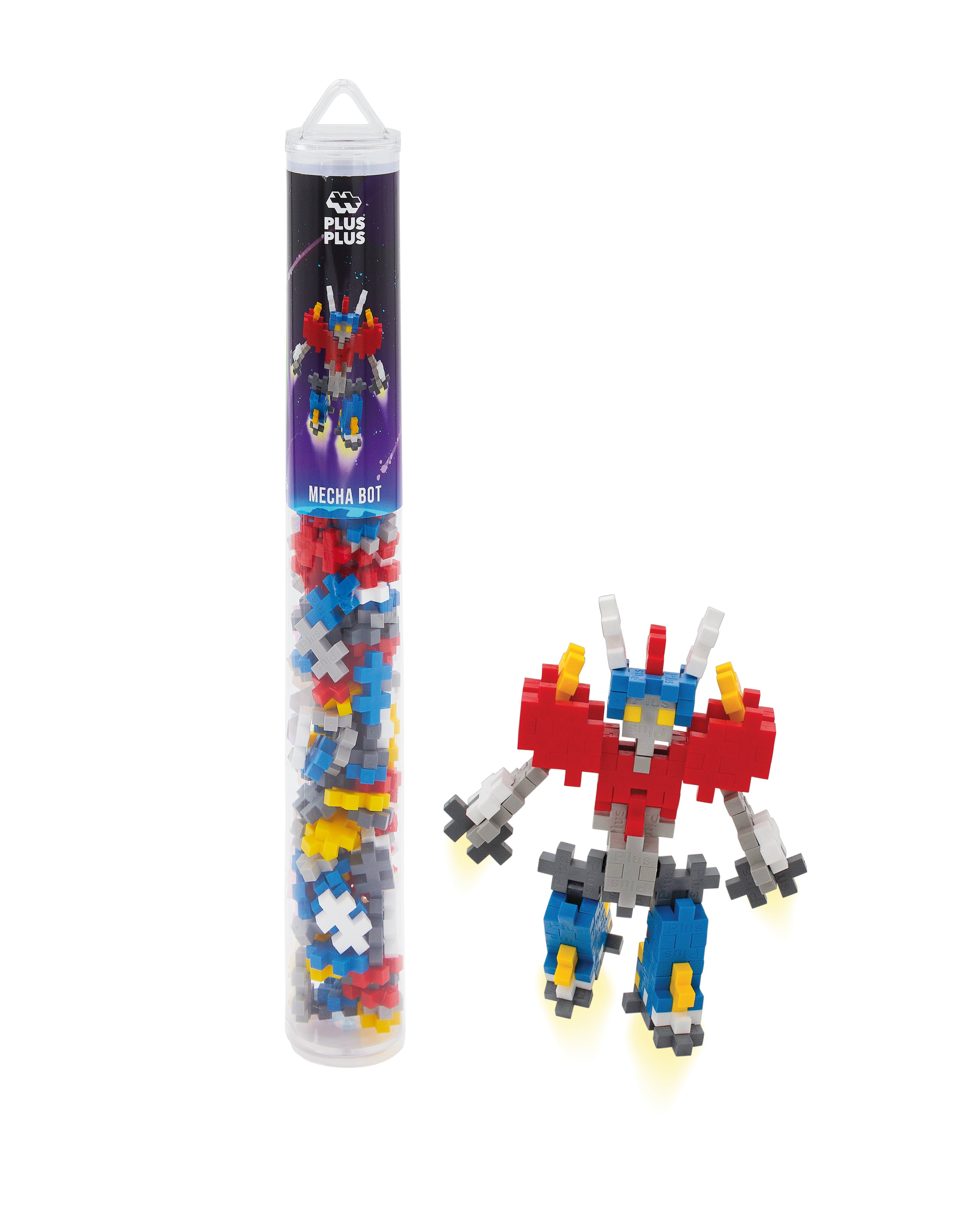 Plus-Plus – Mecha Bot / 100 stk. Rør