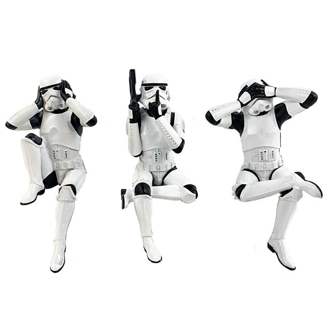 Three Wise Stormtroopers (Shelf Sitters)