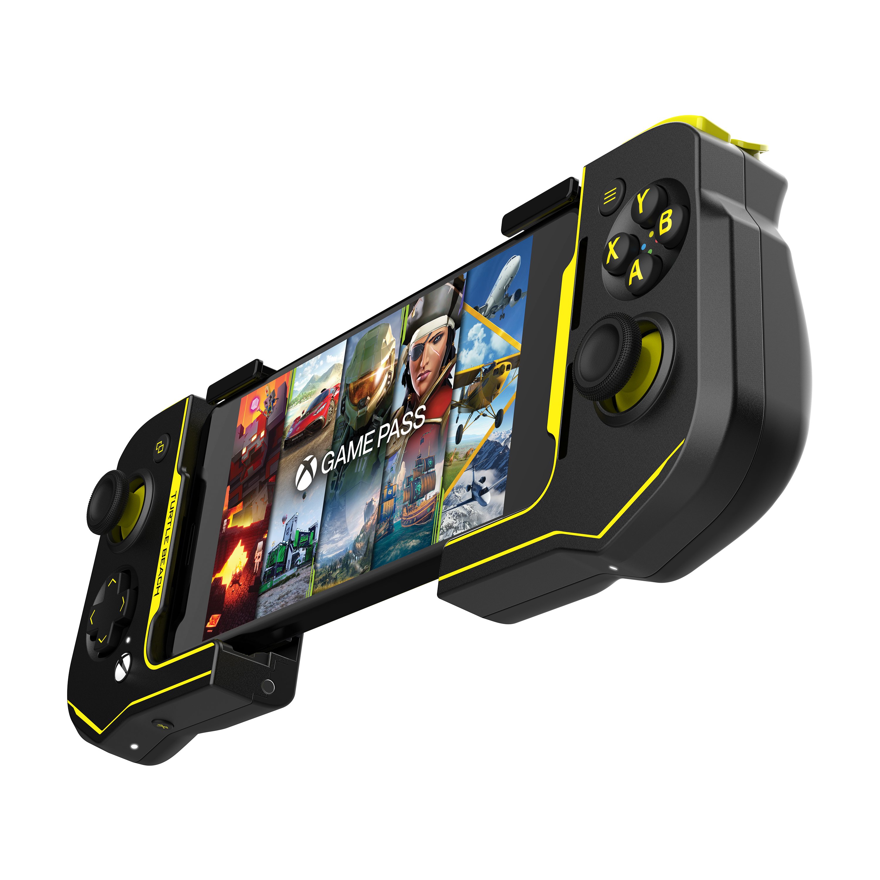 Turtle Beach Atom Controller - Black/Yellow Android - Videospill og konsoller