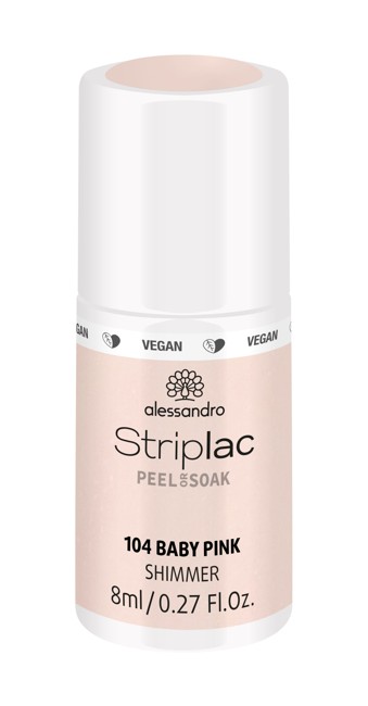 alessandro - Striplac Baby Pink 8 ml