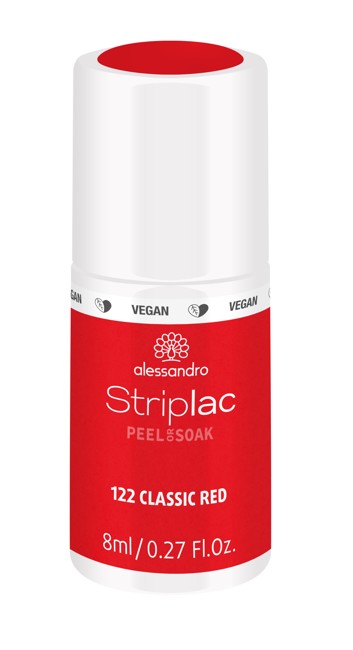 alessandro - Striplac Classic Red 8 ml