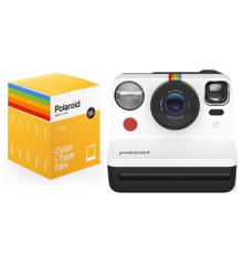 Polaroid - Now Gen 2 Camera Black & White + Color film I-Type 40-pack - Bundle