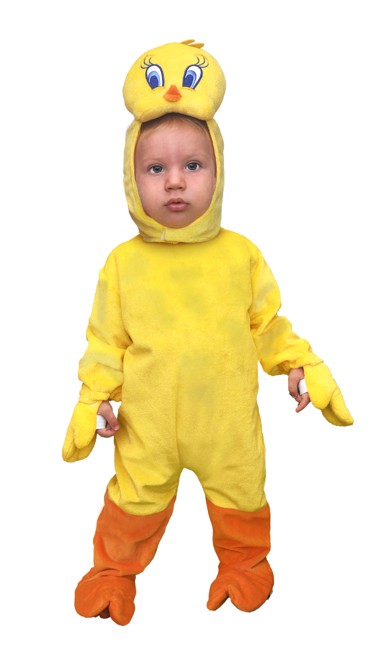 Tweety Baby Costume Ages 1-2 (11712.2-3)