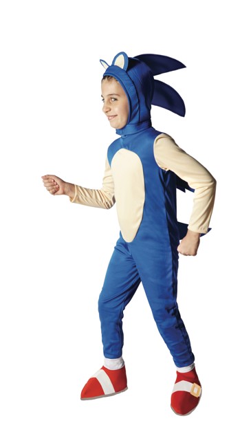 Sonic Costume Ages 8-10 (11702.8-10)