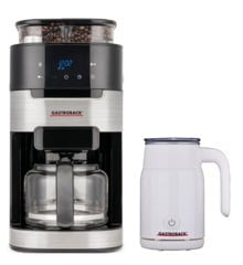 Gastroback - Coffee Machine Grind & Milk Frother Latte Magic - Bundle