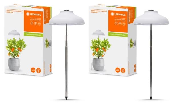 Ledvance - 2x Indoor Garden plant Light Umberella USB Bundle
