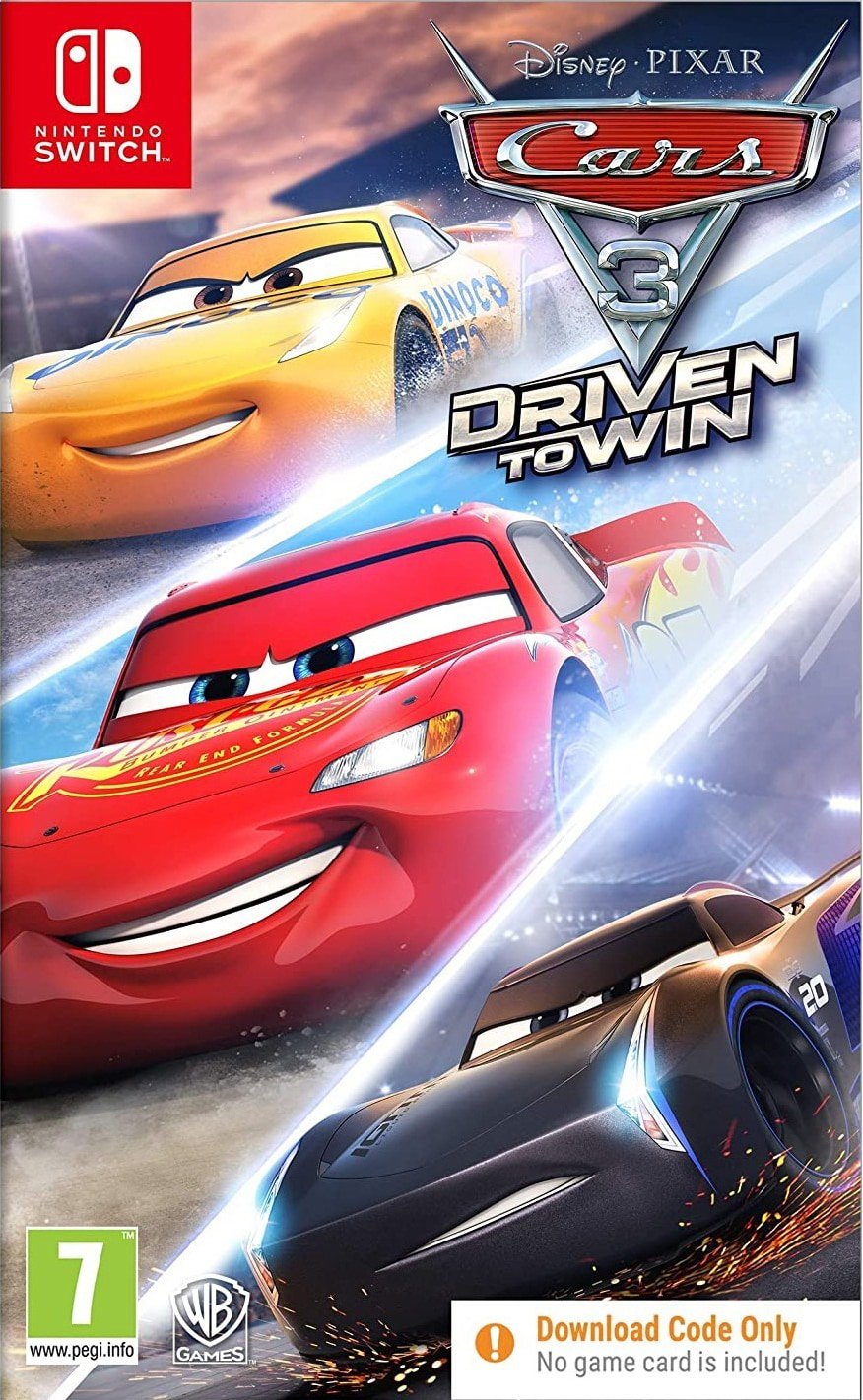 Cars 3: Driven to Win (Code In Box) - Videospill og konsoller