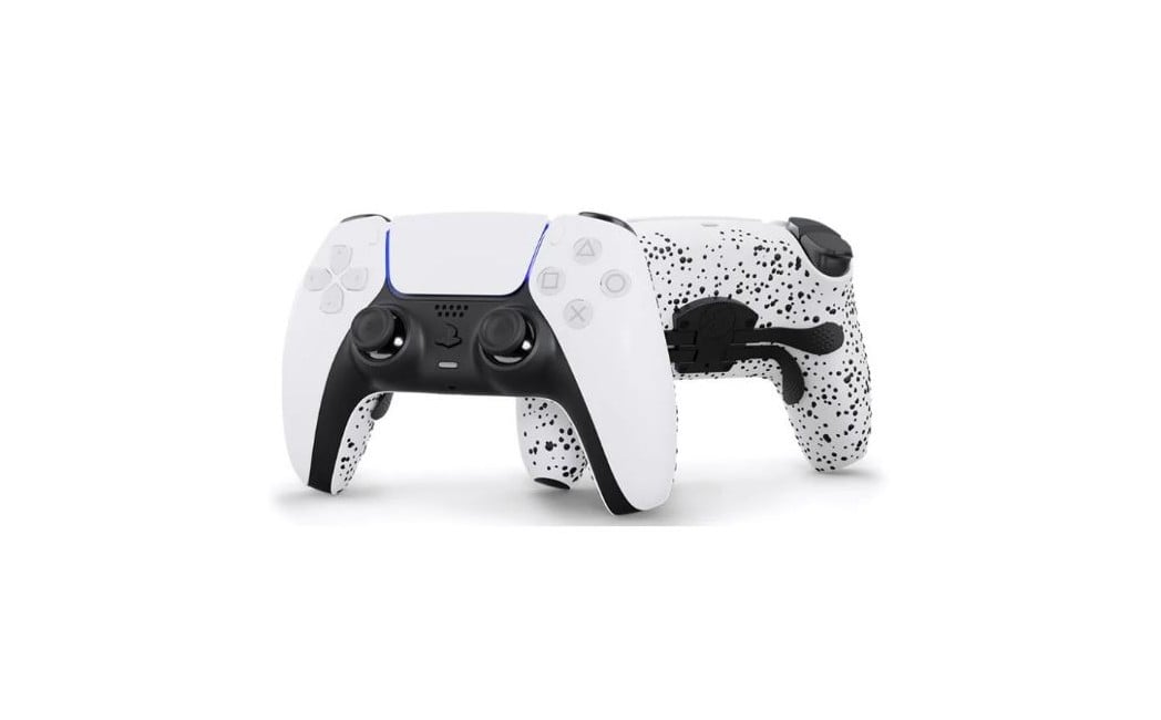 King Wireless  Controller Ps5 White Model 4