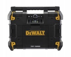 DeWALT TSTAK Akku- und Netzradio DWST1-81078-QW mit Ladefunktion, USB, AUX, DAB+