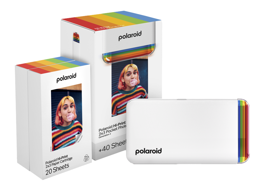 Polaroid - Hi-Print Gen 2 E-Box Printer - Hvid