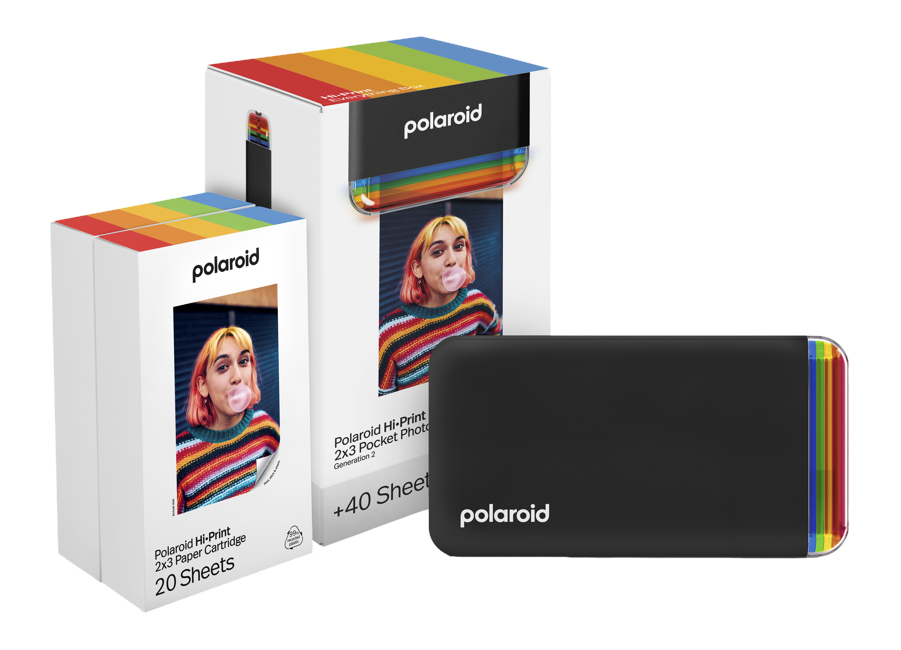 Polaroid - Hi-Print Gen 2 E-Box Printer - Black