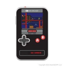 MY ARCADE, GO GAMER CLASSIC (300 GAMES IN 1), BLACK, GRAY, RED