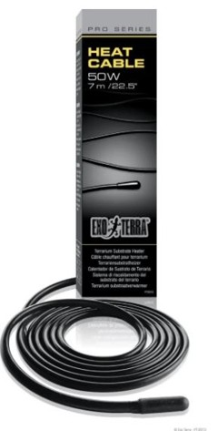 EXOTERRA - Varme Kabel 50W 7 Meter