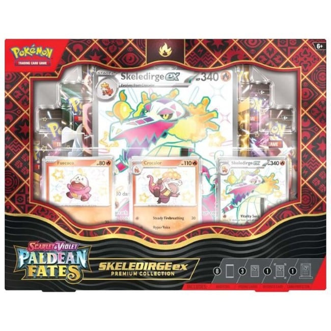 Pokémon - SV4.5 Paldean Fates - Premium Collection - Skeledirge ex