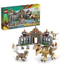 LEGO Jurassic World - Besøgscenter: T. rex- og raptor-angreb (76961)