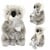 TOPModel Plush Koala Bear Mum and Baby WILD ( 0412799 ) thumbnail-1