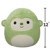 Squishmallows - 30 cm P18 Fuzz A Mallows Bamse - Mills Monkey thumbnail-3