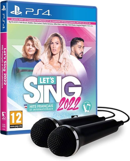 Let's Sing 2022 + 2 MIC. (FR/Multi in Game)