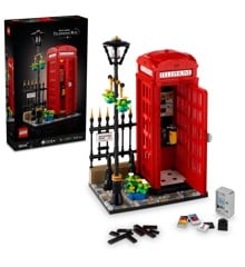 LEGO Ideas - Lontoon punainen puhelinkoppi (21347)