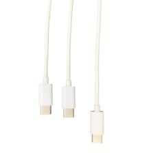 Steelplay Dual Play & Charge Cable For Ps5 Controllers - Whi