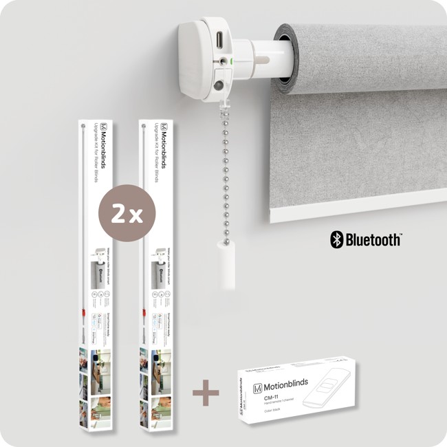 MotionBlinds - Upgrade Kit Bluetooth duo-pack + fjärrkontroll