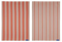 Mette Ditmer - STRIPES tea towel, 2-pack - Latte