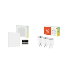 Hombli – Energiepaket mit 350 W Heatpanel + Smart Socket Promo Pack (3 Stück)
