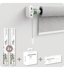 MotionBlinds - Upgrade Kit duo-pack startpaket + brygga + fjärrkontroll