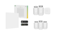 Hombli - Energy Bundle with Smart IR Heatpanel 350w White + Smart Radiator Thermostat Starter kit (2pcs+BT Bridge) + Thermostat Expansion Pack (3pcs) thumbnail-1