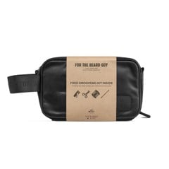 Vittorio - Wash Bag w. Grooming Kit Black - Kulturbeutel