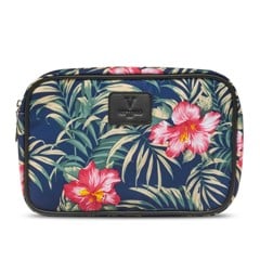 Vittorio - Mens Washbag Palm Print - Kulturbeutel