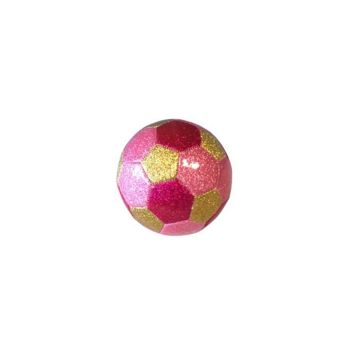 Football - Pink Glitter, Size 2 (13309) - Leker