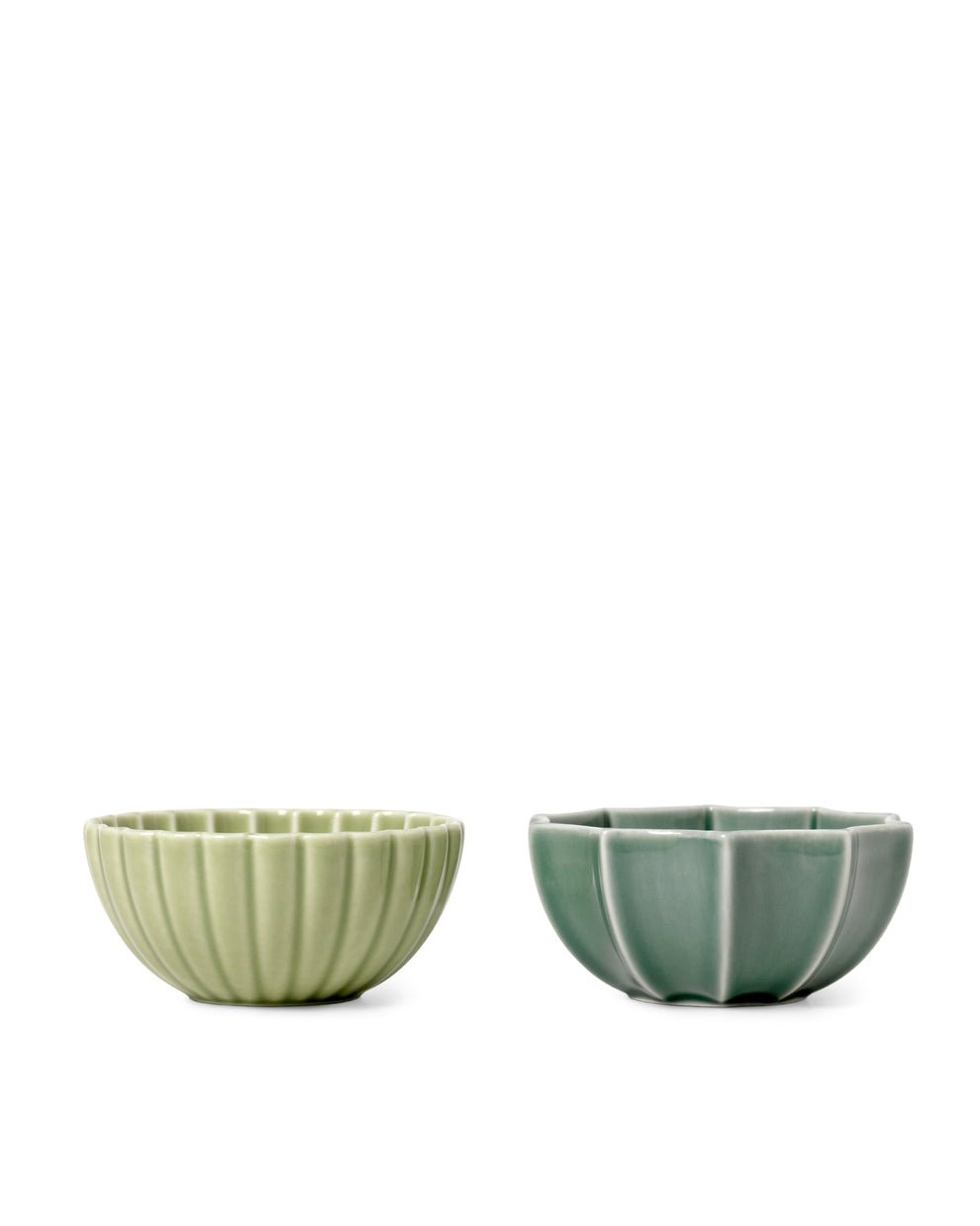 Dottir - Samsurium Mini Bowls Wasabi&Spruce, set of 2 pcs. - Hjemme og kjøkken