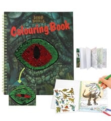 Dino World - Colouring Book With Reservible Seqins ( 0412757 )