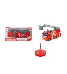 Remote Controlled 1:28 Firetruck w. Lights (23102)