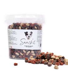 Snack'it - Semi-Moist Mini Hearts Mix Kornfri 500g