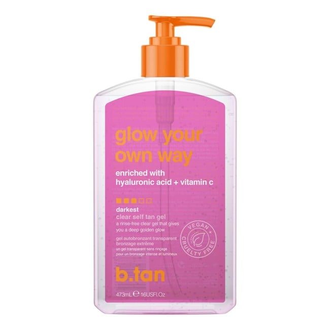 b.tan - Glow Your Own Way 473 ml - Selbstbräuner