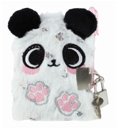 Tinka - Mini Plush Diary - Panda (8-802157)