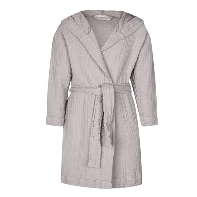 Lille Kanin - Bathrobe 3-4 year Muslin Brown Smoke