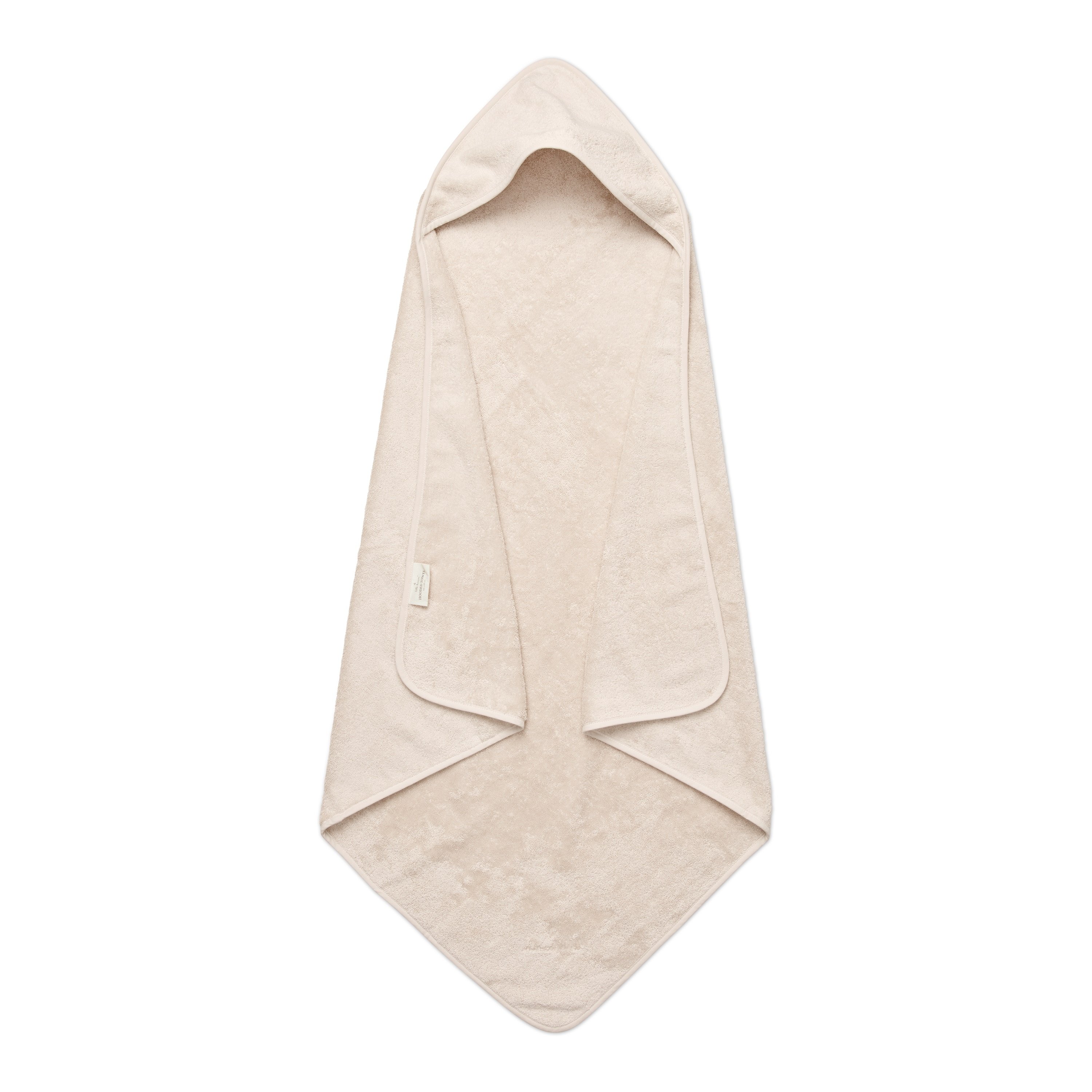 Lille Kanin - Hooded towel 100x100 Terry Vanilla Ice