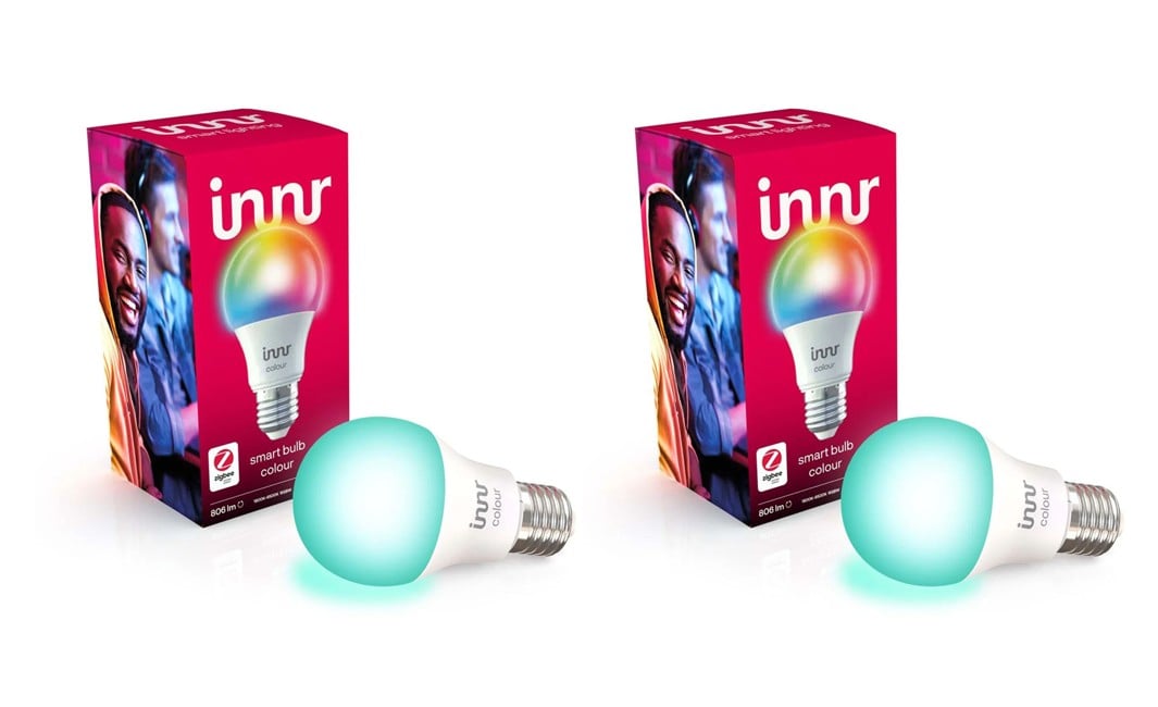 INNR - 2x Smart Bulb - E27 Color-1-Pack - Bundle