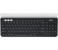 Logitech - K780 Multi-Device Wireless Keyboard, Grey/White (Nordic) thumbnail-1