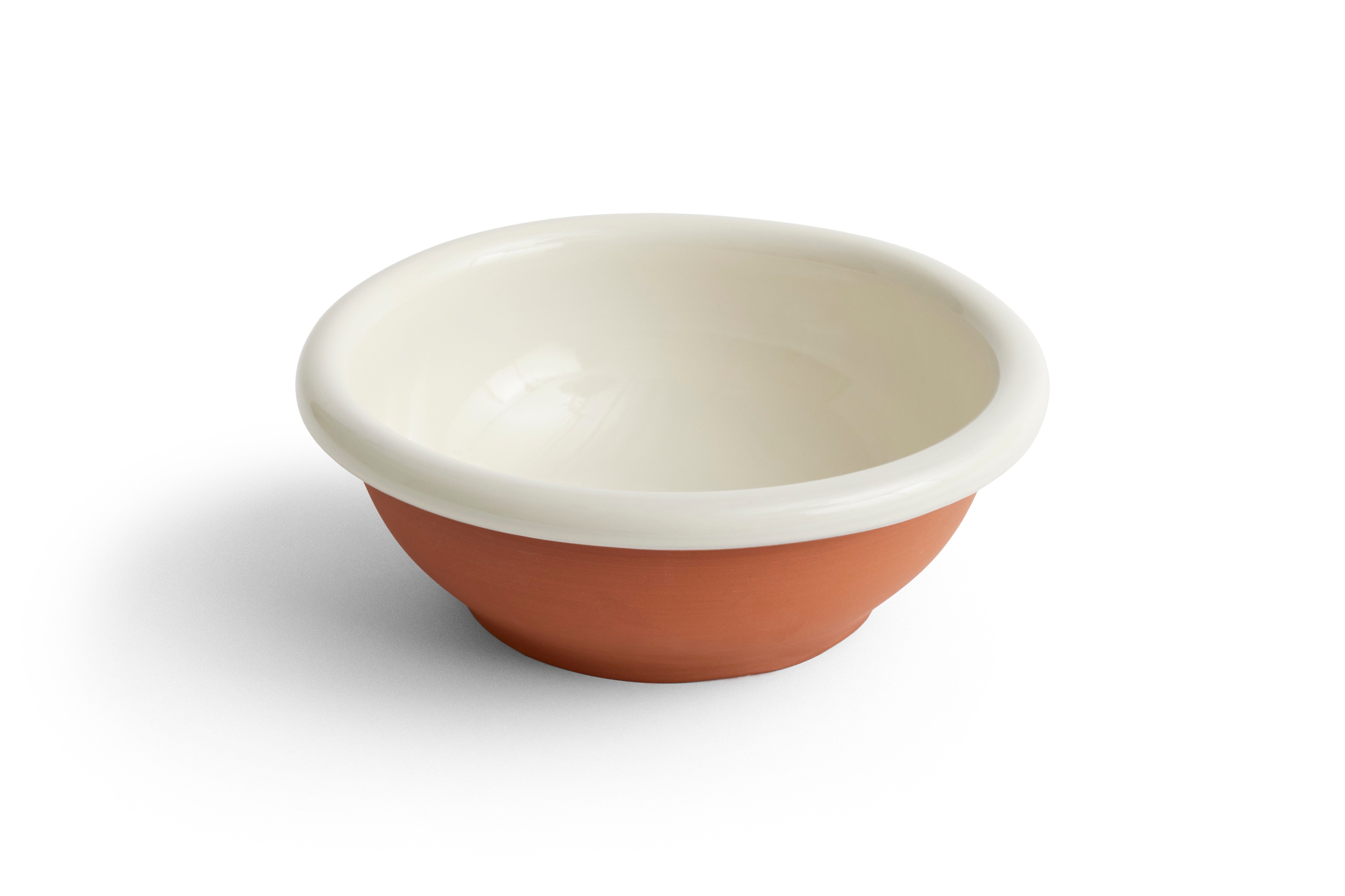 HAY Barro salatskål stor Ø26 cm Off-white