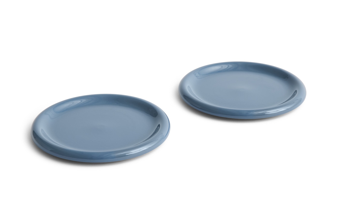 HAY Barro tallerken Ø24 cm 2-pk Dark blue