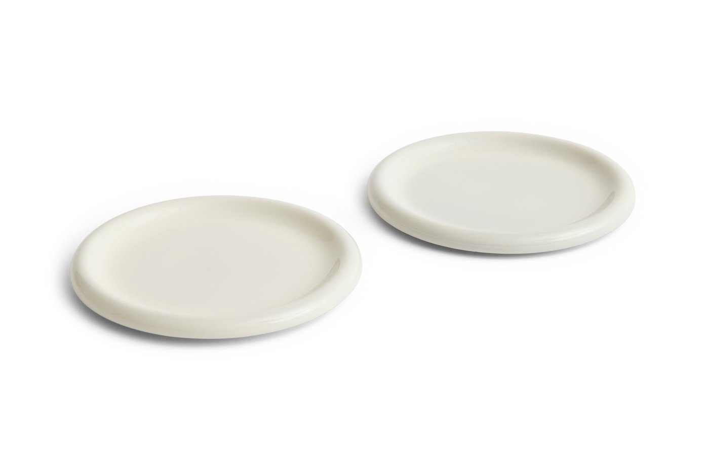 Barro tallerken Ø24, offwhite, 2-pakning